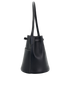 Return To Nature Large Bucket Bag, &pound;295, Handbags, Black, Leather, Bottom view